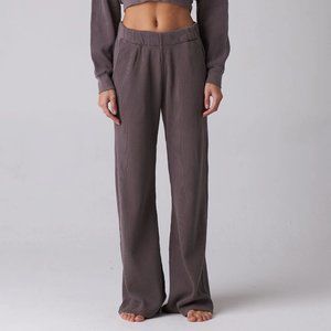TALENTLESS Wide Leg Pants in Taupe